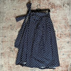 Vintage retro inspired custom wrap skirt